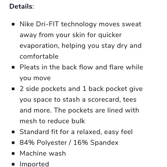 Nike Ace Golf Dress NWT ⛳️ - Picture 11 of 11